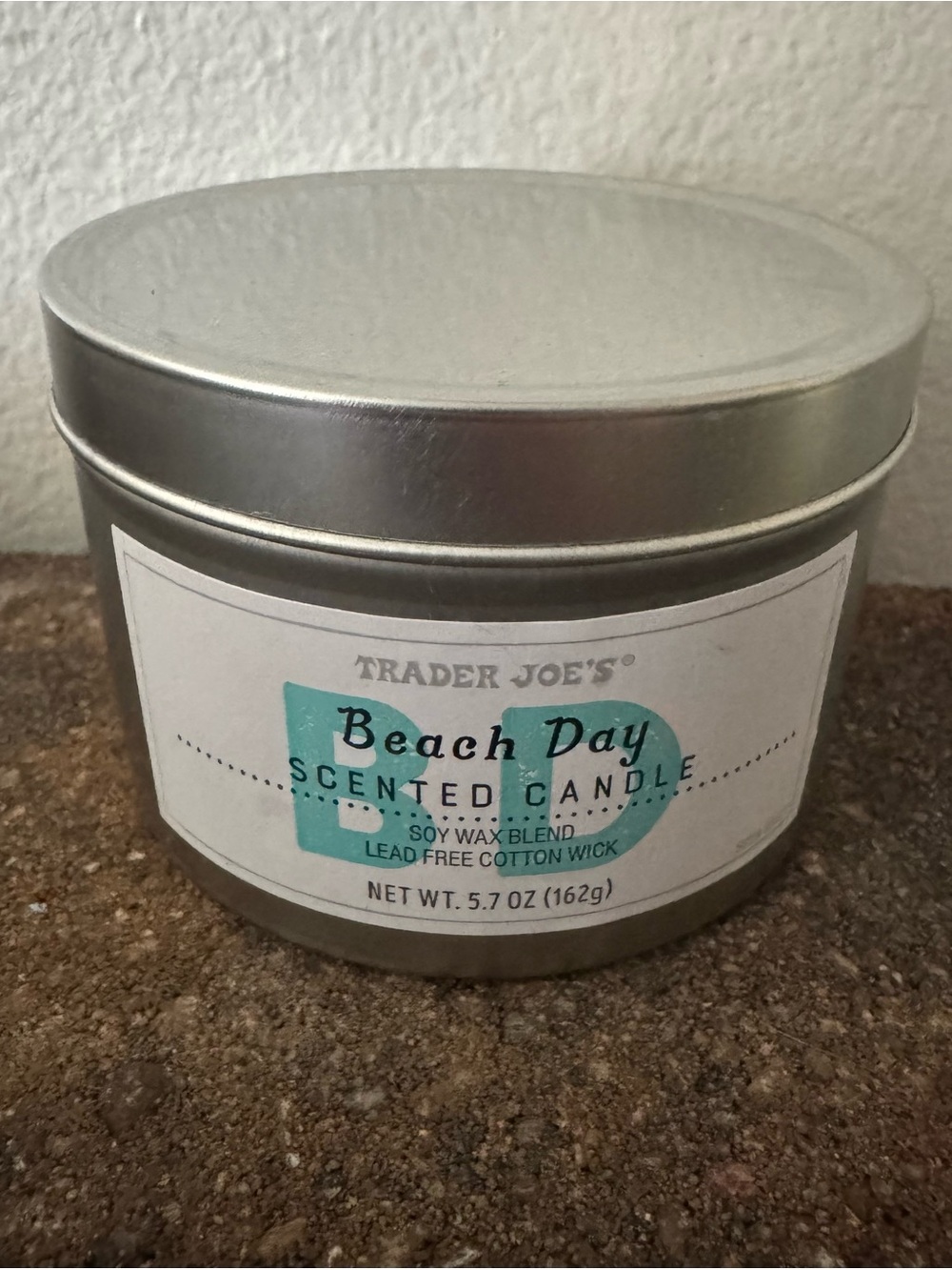 Trader Joe’s New Summer Beach Day Scented Candle